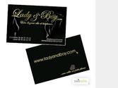 Creation carte de visite ladyandboy Cration site internet eCommerce complet