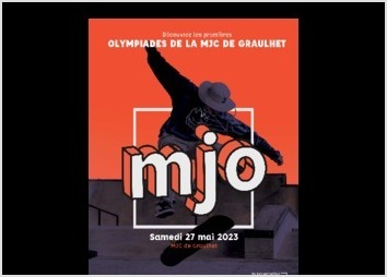 Réalisation d'une affiche à l'occasion des olympiades de Graulhet organisé par la Maisons des Jeunes et de la Culture.