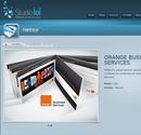 Formalisation du contenu.
Recherche graphique et iconographie pour Orange Business Services
Mise en page.