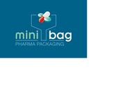 Création du logo Minibag, conteneur souple de production à usage pharmaceutique.