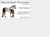 Carte de visite pour un Marchal-Ferrant.