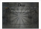 Conception et réalisation du mini site vitrine du groupe Light goes Dead à titre promotionnel