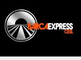 Logo volontairement inspir du graphisme de Pkin Express ralis pour les besoins d\