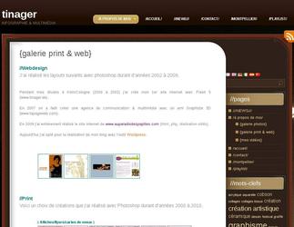 cration d affiches/flyers,layouts pour sites web, couvertures cd, motifs t-shirtlogiciel: photoshoptechnique: photos & textes