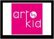 Réalisation du logo et de l'ensemble de la charte graphique de la marque art by kid. 
