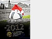 Calendrier pour un club de football-Création et traitement images noir et blanc et couleur-Dernière de couverture