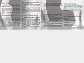 Double page intérieure de présentation de l'association dans le programme