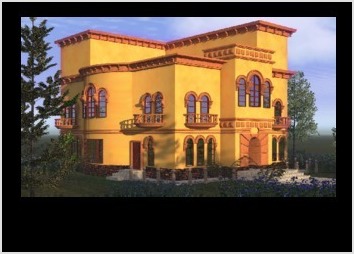 Visualisation 3D d'une maison &agrave; l'aide d'AutoCAD, 3Ds Max pour la mod&eacute;lisation et de Artlantis pour le rendu final