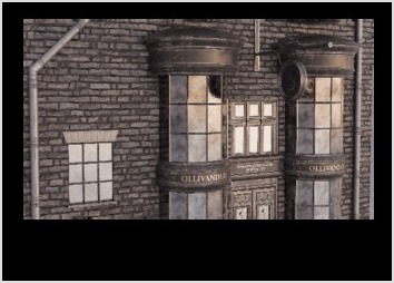 Mod&eacute;lisation 3D photor&eacute;aliste du c&eacute;l&egrave;bre magasin Ollivanders, inspir&eacute;e de l?univers Harry Potter. La fa&ccedil;ade et les d&eacute;tails architecturaux ont &eacute;t&eacute; reproduits avec minutie?: chaque brique, colonne et &eacute;l&eacute;ment d&eacute;coratif est textur&eacute; en haute d&eacute;finition. Ce mod&egrave;le est enti&egrave;rement optimis&eacute; pour l?int&eacute;gration dans des environnements de jeu vid&eacute;o et de production cin&eacute;matographique, avec un rendu pouss&eacute; et des mat&eacute;riaux r&eacute;alistes pour une immersion maximale. Le projet met en avant un travail approfondi sur l?atmosph&egrave;re, la patine et l?identit&eacute; visuelle du lieu magique.