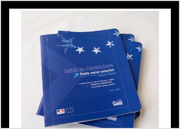 Plaquette destine aux crateurs de projet sociaux pour le Fond Social Europen. (64 pages chacun) - couvertures