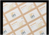 Création de carte de visite pour l'entreprise CIPS