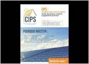 Création d'une plaquette commercial pour l'entreprise CIPS
