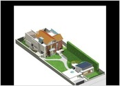 visualisation architecturale agrandissement d'une maison individuelle