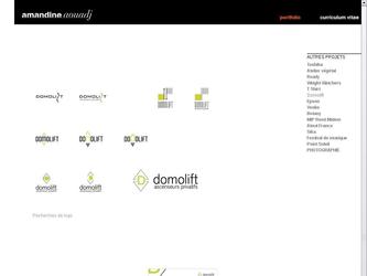 Création de l'identité visuelle de Domolift (vente d'ascenseurs privatifs).

Outils : Illustrator, InDesign