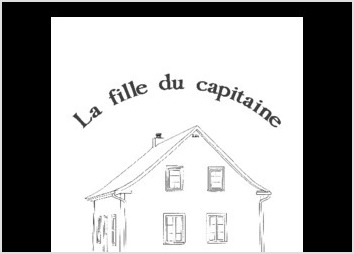 Logo pour le chalet de location La fille du Capitaine sur l?Ile Verte dans le Bas Saint-Laurent.