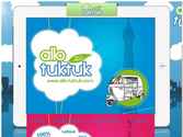 Réalisation du site Allo-Tuktuk (webdesign et intégration)