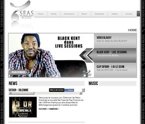 Site internet du Label Seven Seas Music.