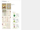 Catalogue pour entreprise de semences biologiques
