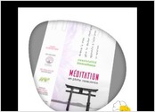 Création d'affiche et flyer pour ma cliente autour de séances de méditation