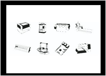 création de pictogramme pour les machines d'un fablab