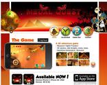 Création du jeu vidéo MedalQuest et de son site internet sur IPhone / IPad.