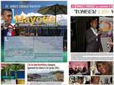Page reportage sur la Mayotte, "magazine Market Orchestra", page 22, édition de novembre 2011. Et la maquette de "Tomber les murs" page 23.