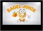 Création du logo Bagel Juice