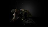 Projet scolaire WIP inachevé : modélisation, texturing, animation et incrustation d'un robot insecte dans des photos.
Rendu test sous MentalRay.