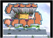 conception architecture avec 3d d'une promotion immobilière privé pour un client (domaine d'habitat)
