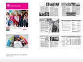 Brochures A5, 56 pages (noir) + couverture quadri. tirées à 4000 ex. 5 éditions. Mise en page textes, illustrations, photos et tableaux de statistiques