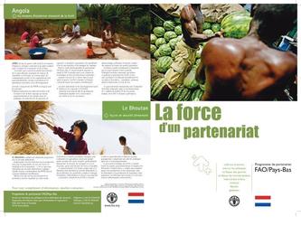 Brochure de sensibilisation pour le Programme de partenariat FAO-Netherlands