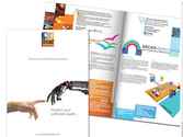 Réalisation d'une brochure 20 pages présentant les 11 produits informatiques.
Création des pictogrammes, choix des couleurs, réalisation des schémas, et choix des photos.
