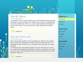 Proposition de maquette graphique pour template wordpress