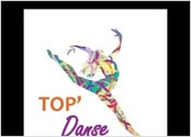 Realisation du logo de l association Top Danse de Chateau-la-valliere. Sur le theme d une danseuse coloree pour representer la multitude de danses proposees par l association dans la joie et la bonne humeur.