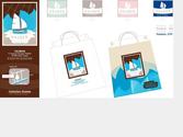 Creation Identite visuelle - Logo - Charte graphique - sacs papier - flyer...
pour une ligne de vêtements lin - homme