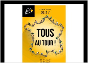 Concours international de graphisme sur le web "imagine le tour" retenue 10me sur 300 prestataires ;
Objectif voir tout de suite que c est le Tour de France