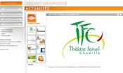 Création du logo et de la charte graphique du Théâtre Foirail de Chemillé (49). D'autres logos sont consultables à partir des vignettes.