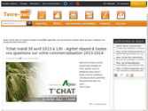 Refonte du site Terre-net.fr présenté au SIMA 2013.

Graphisme uniquement