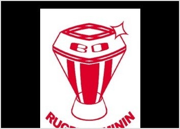 Logo monochrome pour une équipe féminine de Rugby
