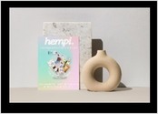 Réalisation d'un flyer pour Hempi, concept store chanvre et CBD