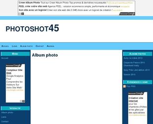 Un petit exemple de site que j ai ralis ddi  la photographie sportive.