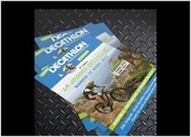 Création de flyer pour Décathlon, pour une randonnée vélo.
J'ai également créé des affiches et prospectus publicitaires pour cette enseigne.