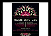 Plaquette pour home services et décoration d'intérieur