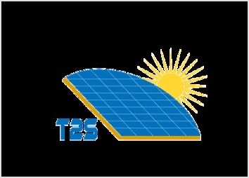 Cette oeuvre est le logo de l'entreprise d'énergie renouvelable TOUNKEU SOLAR SYSTEM. Ce logo est constitué d'un soleil et d'une plaque solaire, symbolisant les énergies renouvelables.