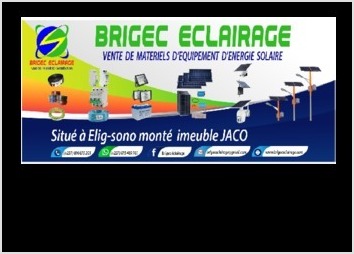 Cette oeuvre est la plaque marketing du magasin de l'entreprise BRIGEC ECLAIRAGE.