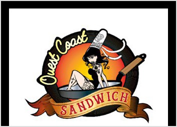 creation du logo de Ouest Coast Sandwich