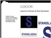 Création de l'identité visuelle pour 
le bureau de style Stanislassia à Paris.