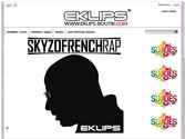 SITE E-COMMERCE POUR LA MARQUE DE L'ARTISTE EKLIPS RAPPEUR IMITATEUR