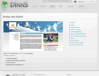 Site internet Wordpress et galerie photo Ajax pour le BDS Euromed, association sportive.