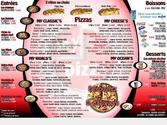 Carte des pizzas de MY PIZZA  Rennes